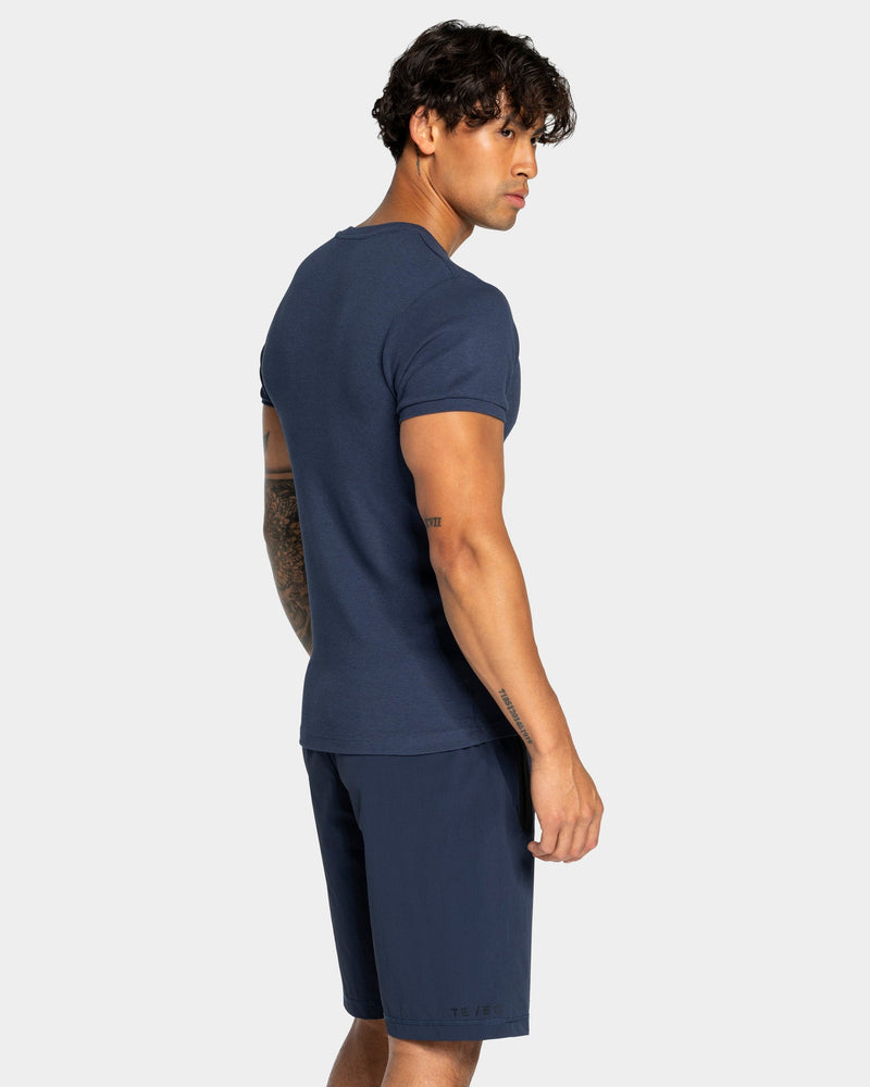 T-shirt côtelé Workout « Midnight »
