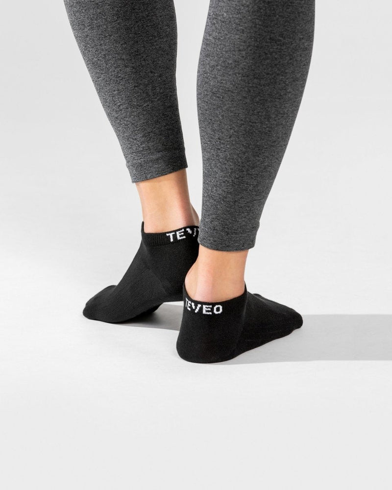 Chaussettes de baskets (2 paires) « noir »