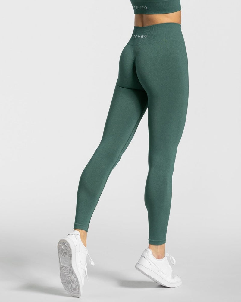 Legging Timeless Scrunch « vert foncé »
