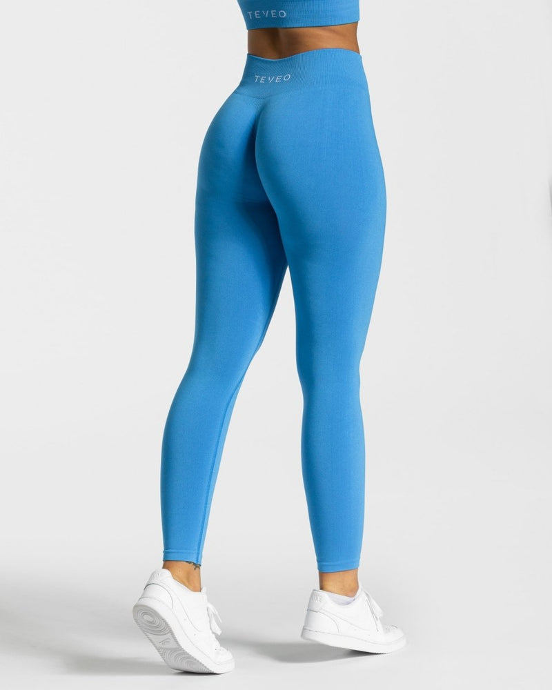 Legging Timeless Scrunch « bleu ciel »