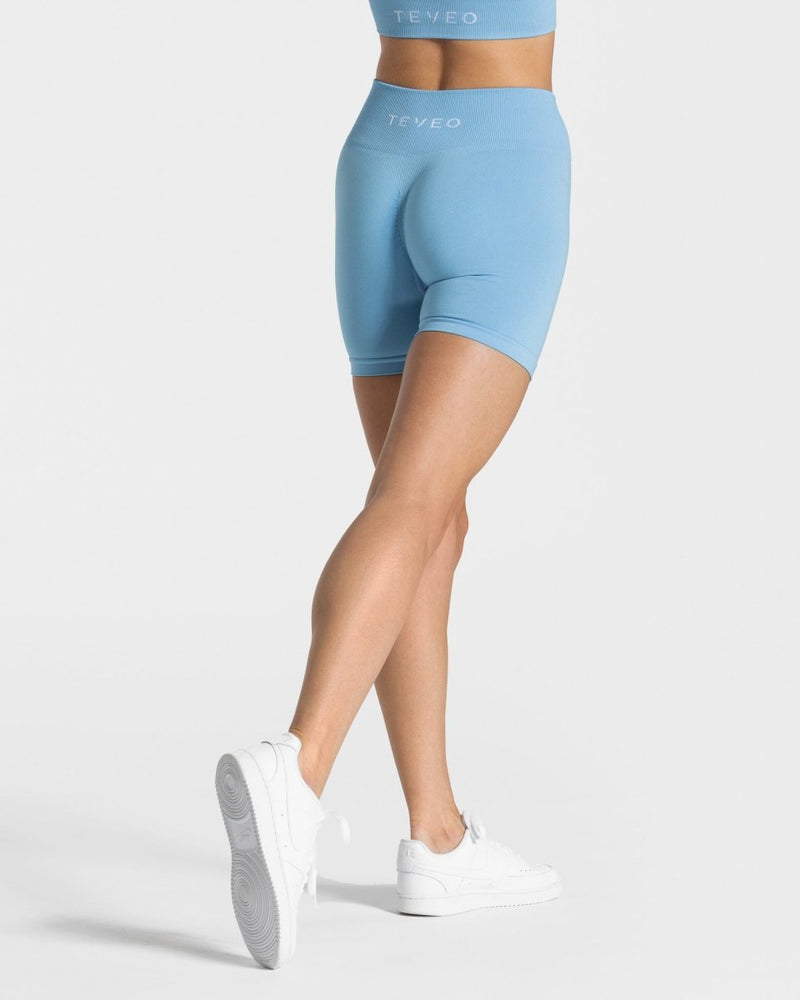 Short Timeless Scrunch « bleu layette »