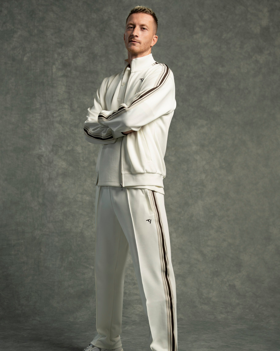 Pantalon de jogging Straight Leg Club « blanc cassé »