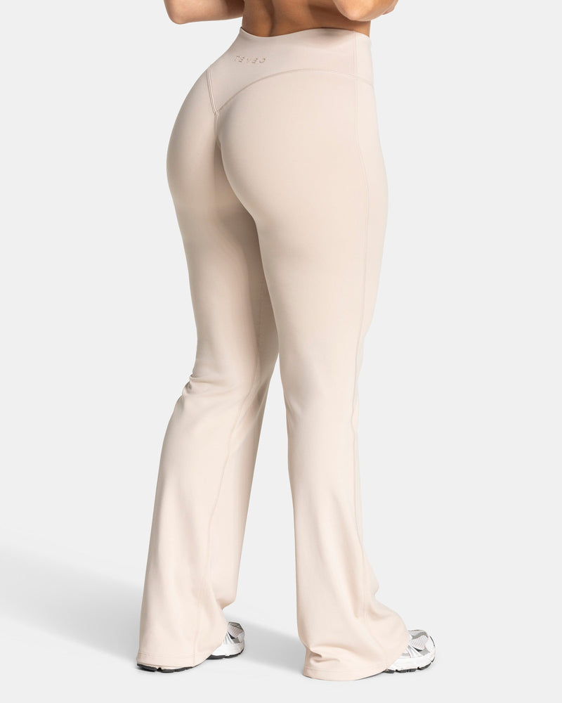 Legging évasé à coupe longue Allrounder « Cream »