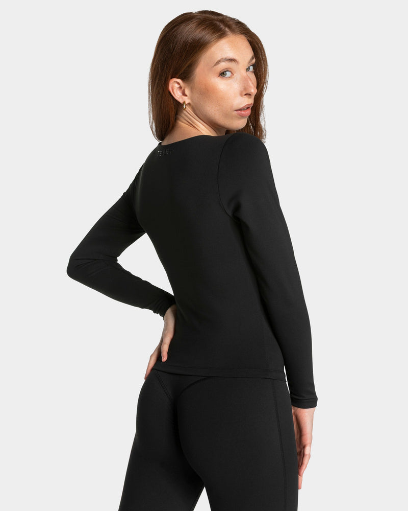 Haut à manches longues Allrounder « noir »