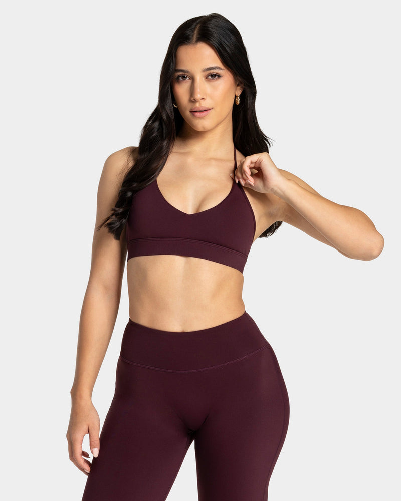 Brassière dos nu Allrounder « merlot »