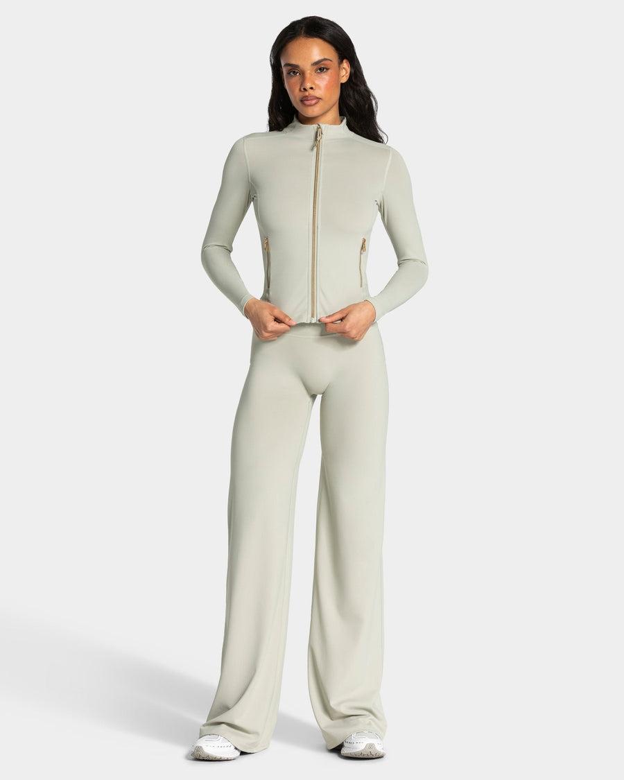 Pantalon à jambe droite standard Allrounder « pistache »