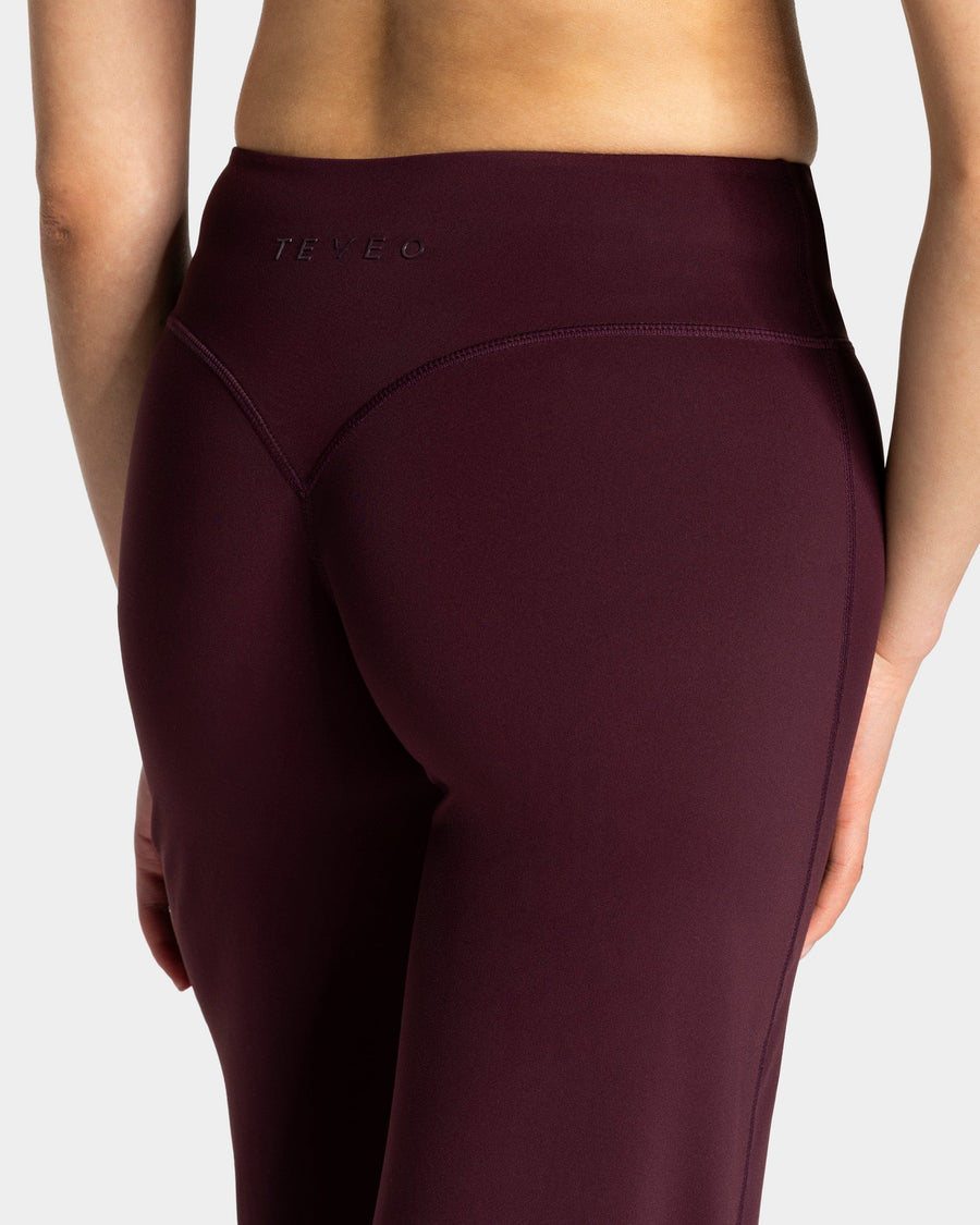 Pantalon à jambe droite standard Allrounder « merlot »