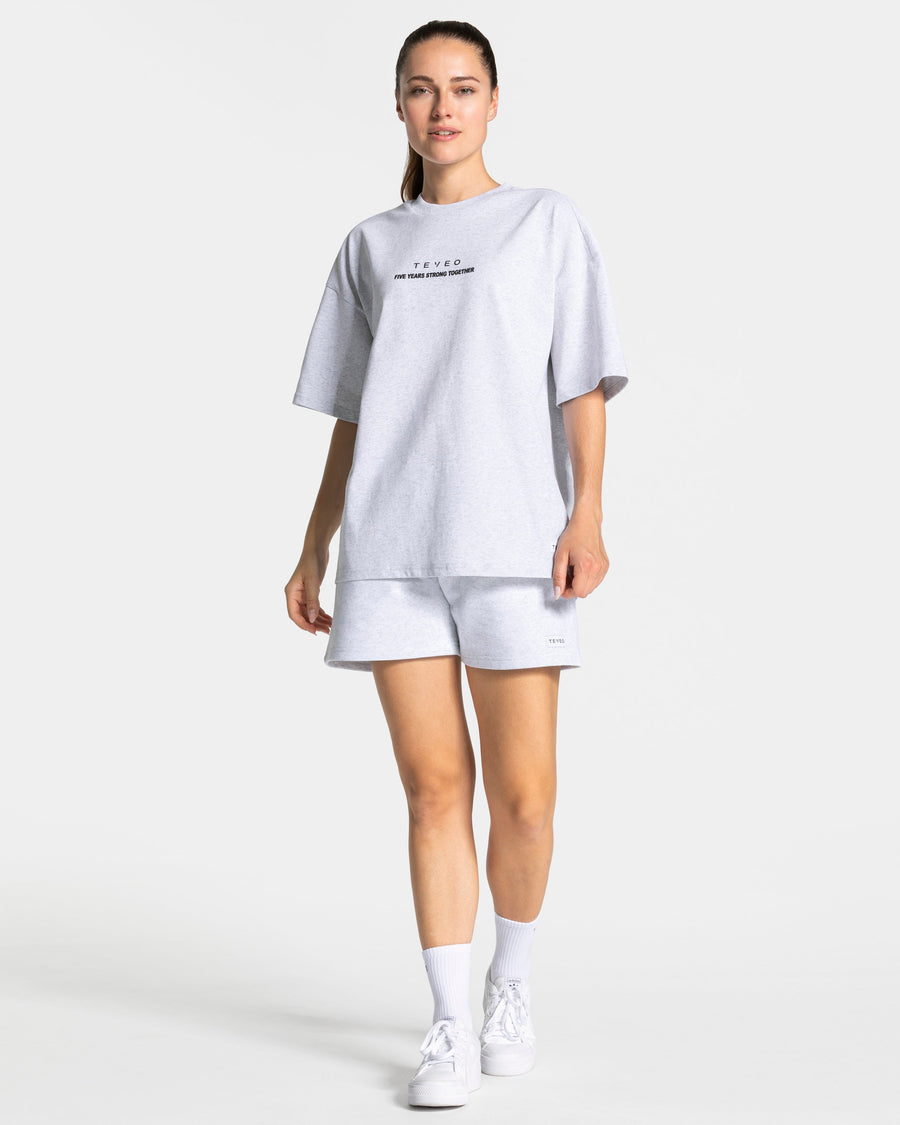 T-shirt Anniversary « gris clair »