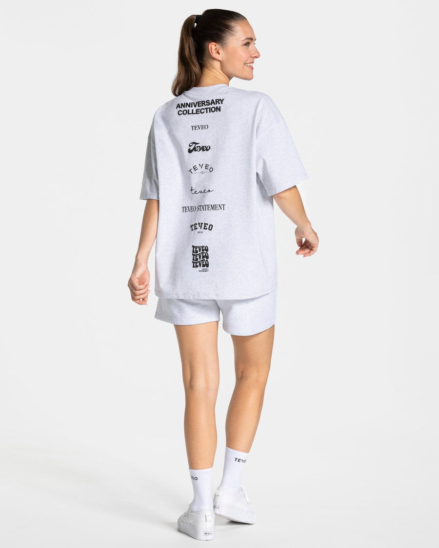 T-shirt Anniversary « gris clair »
