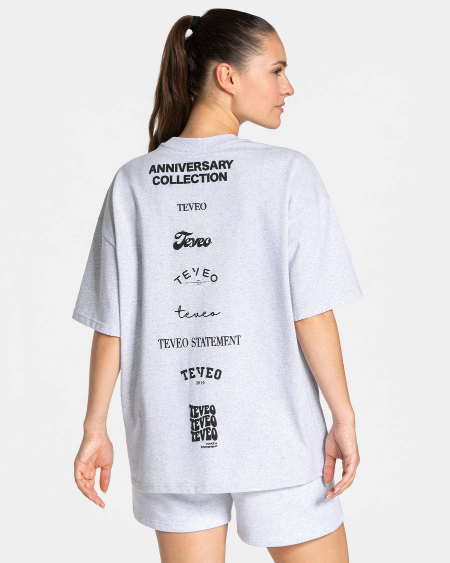 T-shirt Anniversary « gris clair »