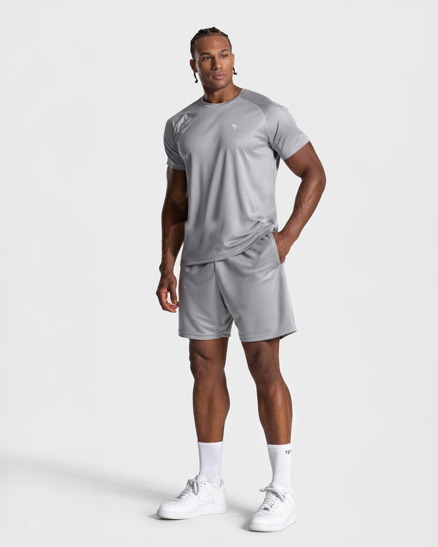 T-shirt Baseline Mesh « gris clair »