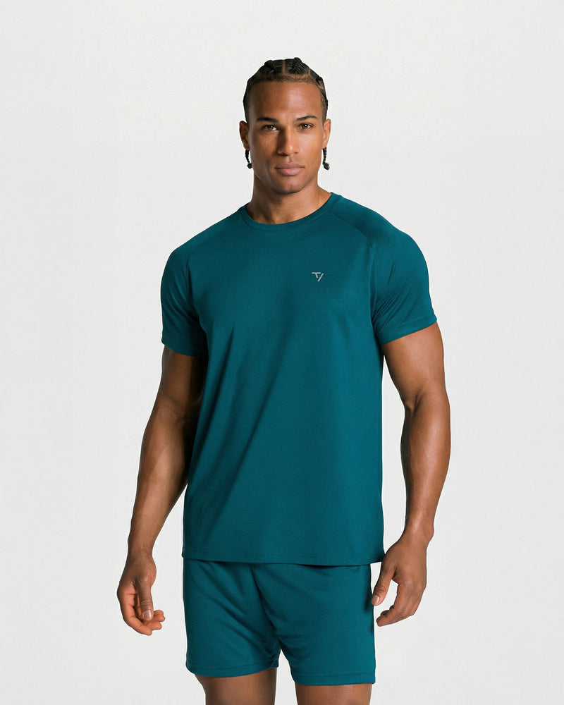 T-shirt Baseline Mesh « couleur pétrole »