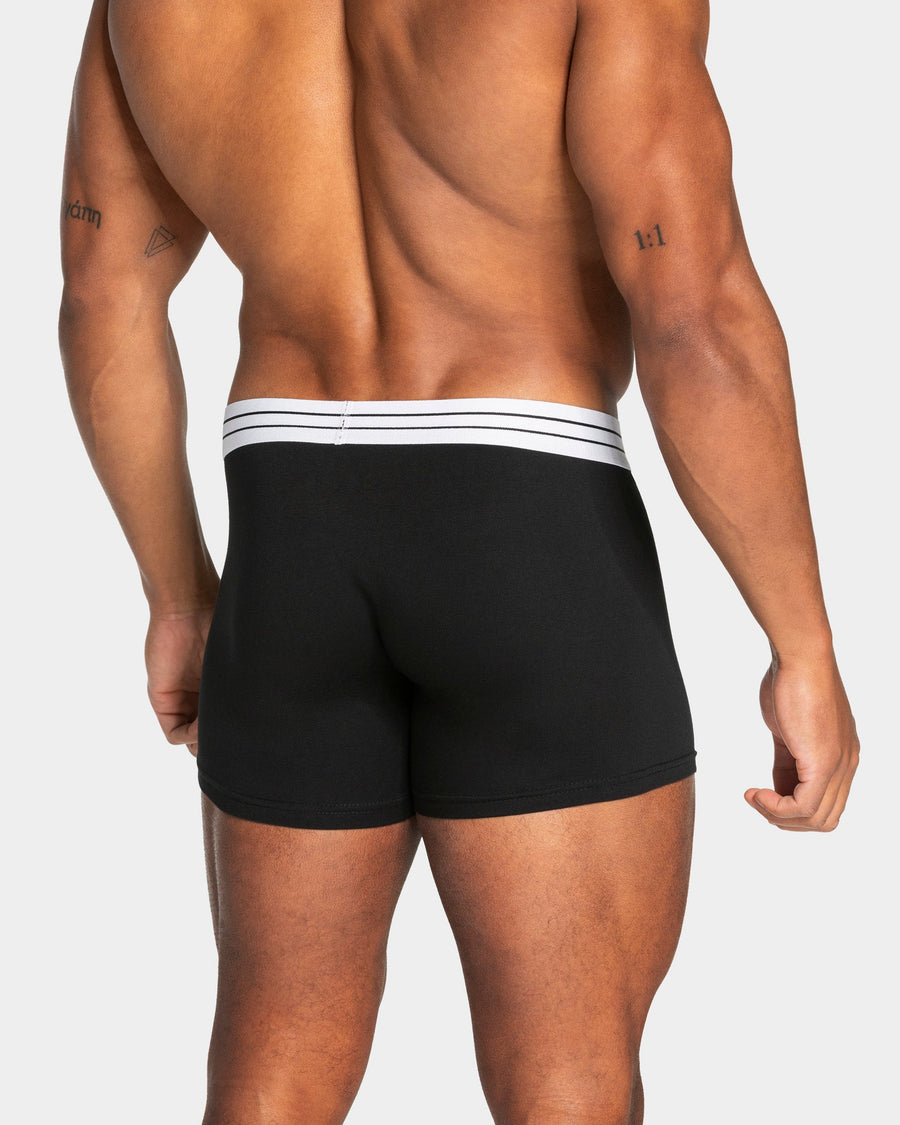 Valentine Boxers (lot de 3) « Chili / Gris chiné / Noir »