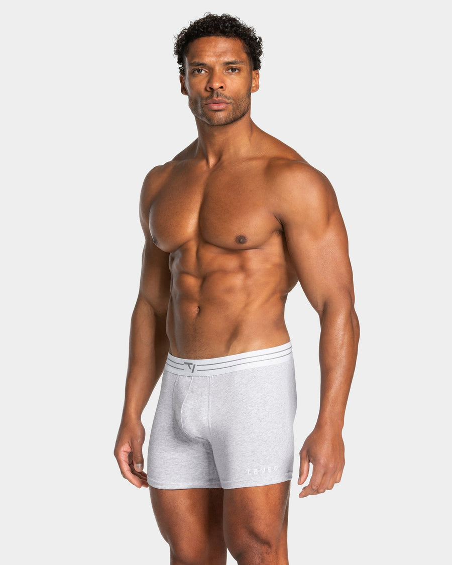 Valentine Boxers (lot de 3) « Chili / Gris chiné / Noir »