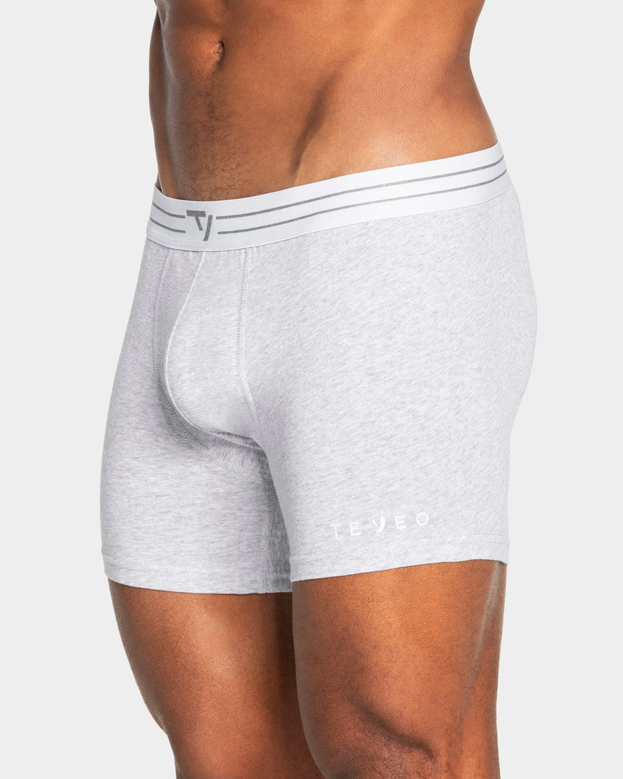 Valentine Boxers (lot de 3) « Chili / Gris chiné / Noir »