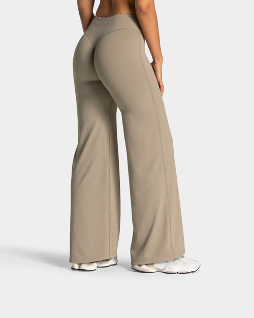 Pantalon Straight Leg Scrunch Charming Pro « kaki »