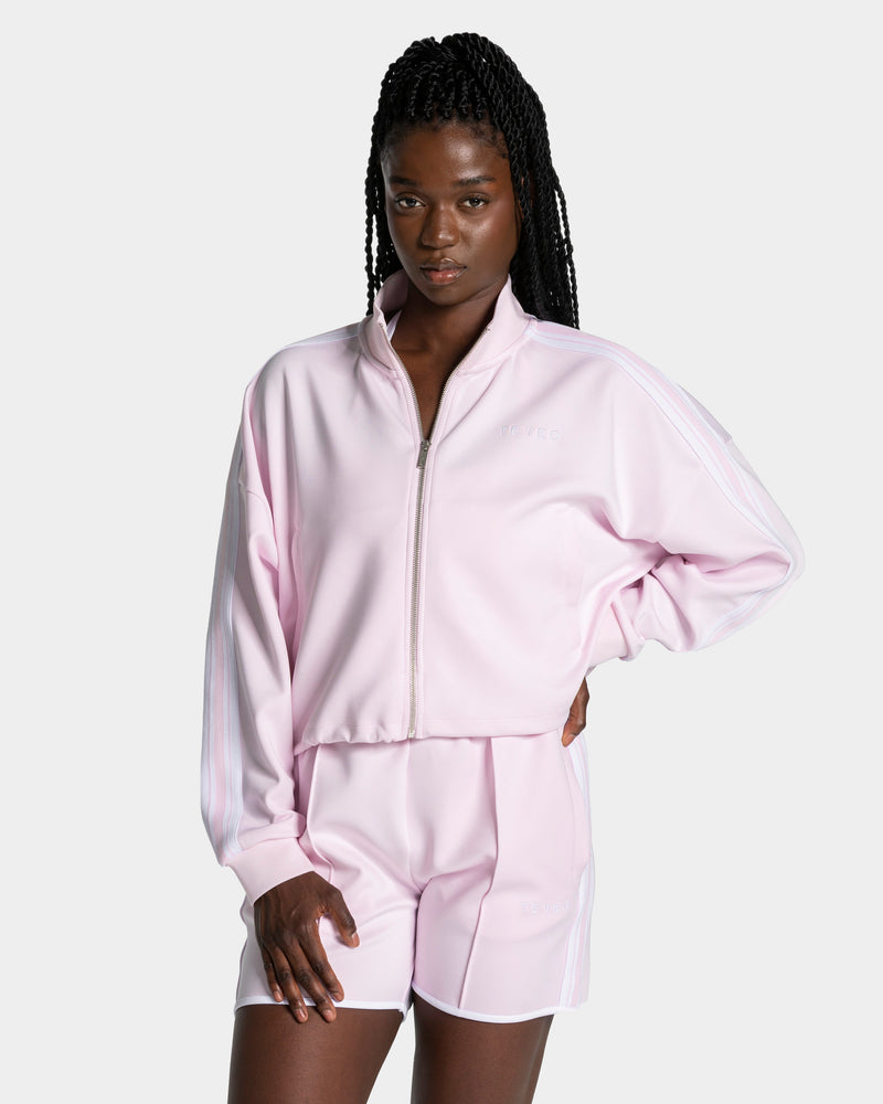 Veste de sport zippée Cropped Club « Blossom »