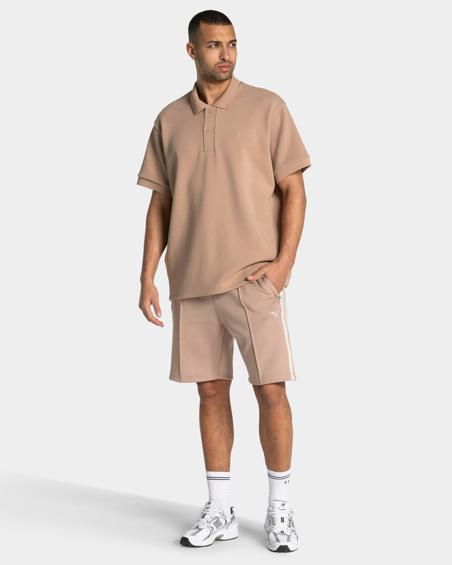 Polo oversize Club « Beige »
