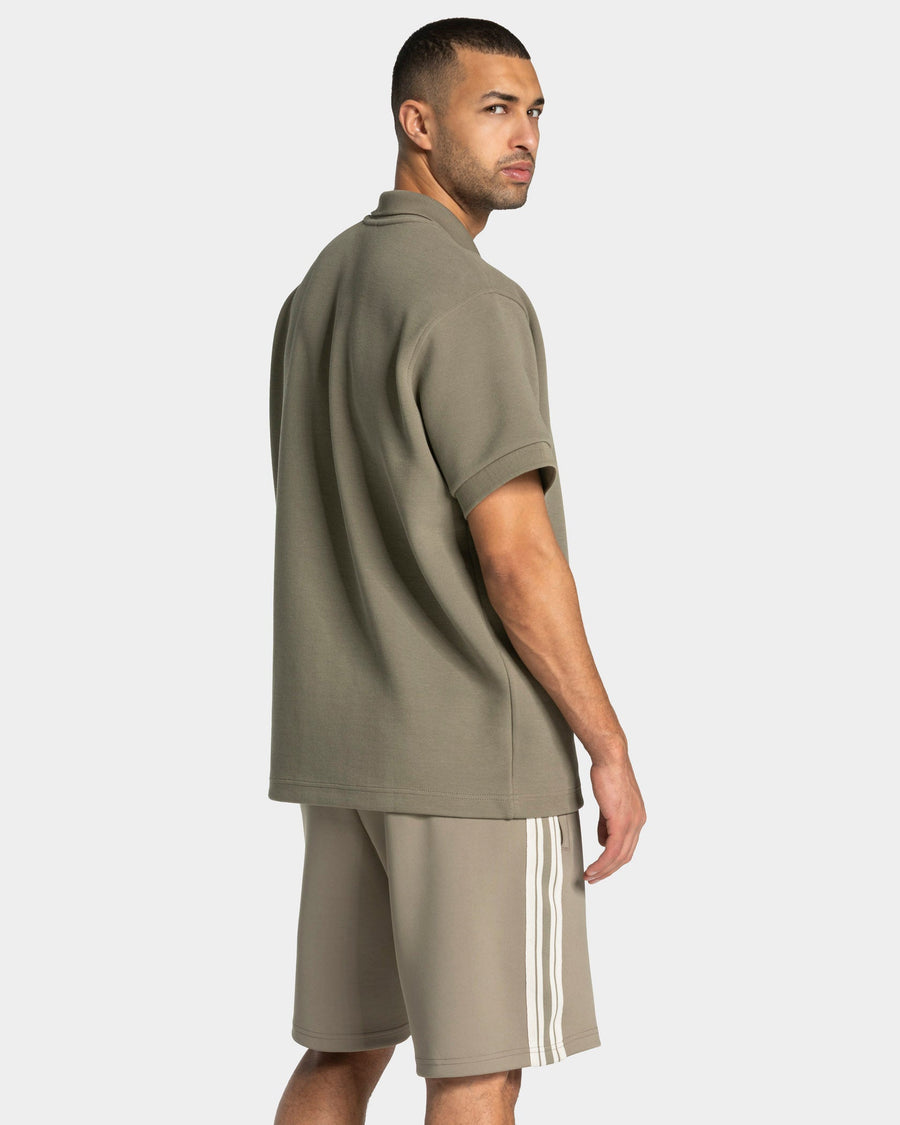 Polo oversize Club « Kaki »