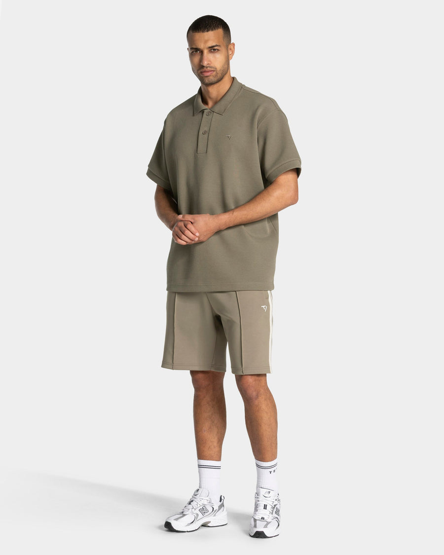 Polo oversize Club « Kaki »
