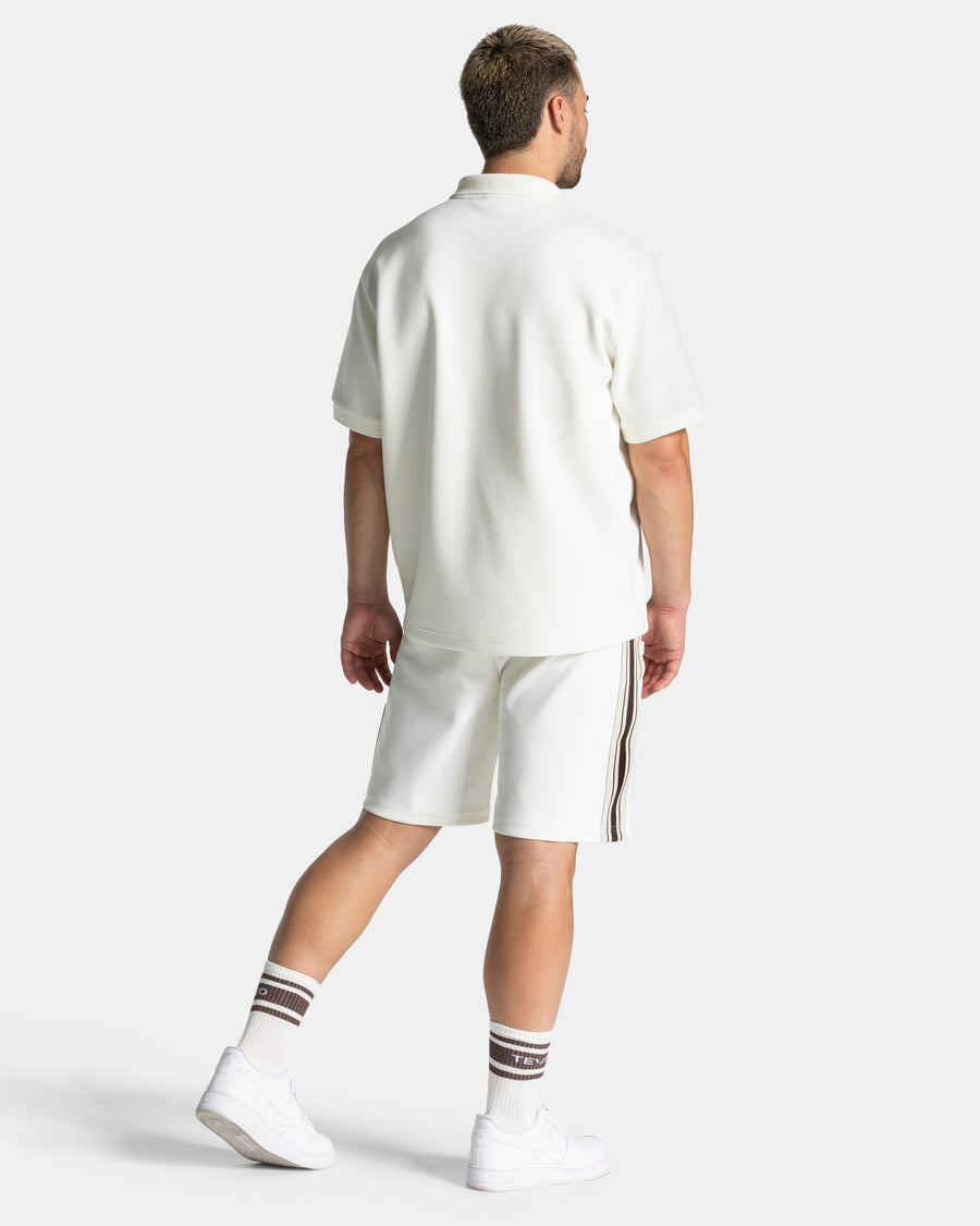 Short Club « blanc cassé »