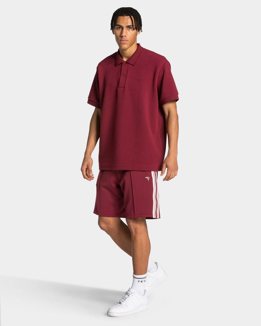 Short Club « bordeaux »