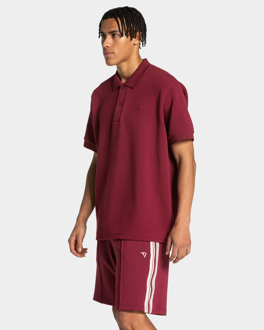 Polo oversize Club « Bordeaux »