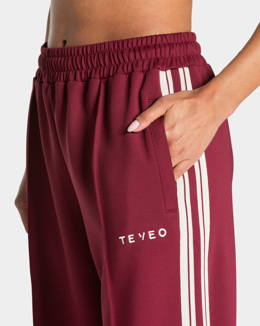 Pantalon de jogging Straight Leg Club « bordeaux »