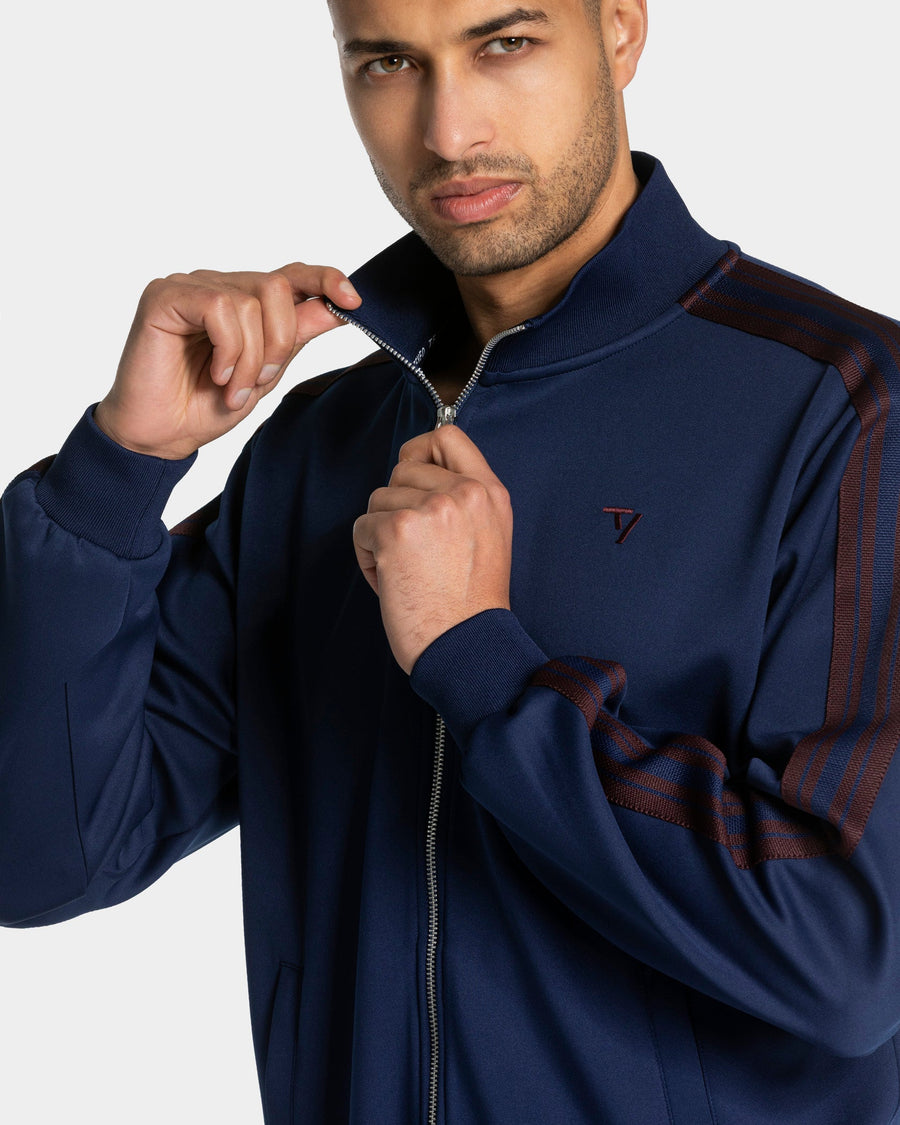 Veste de sport zippée Club « Bleu foncé »
