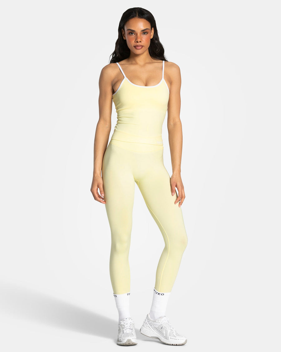 Legging Sculpt Scrunch Contrastline « Butter Yellow »