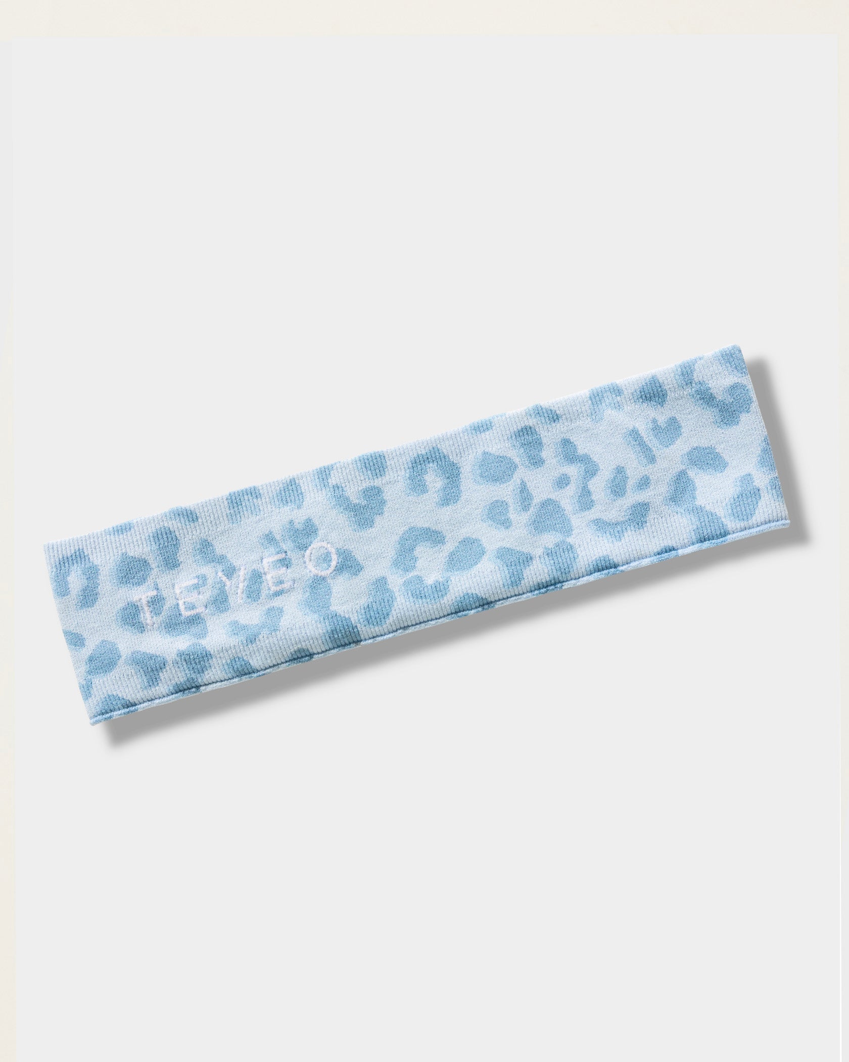 Bandeau Contrastline « Léopard bleu layette »