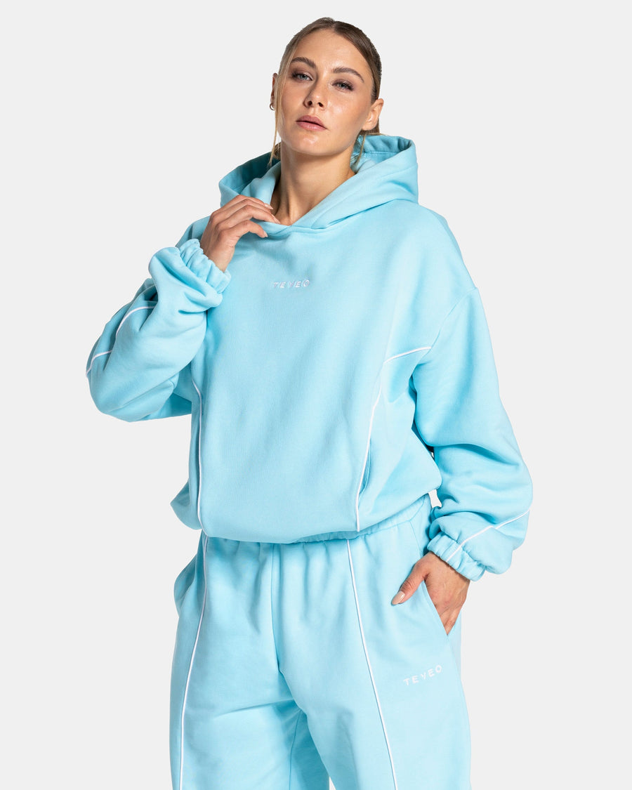Sweat à capuche Contrastline « Arctic Blue »