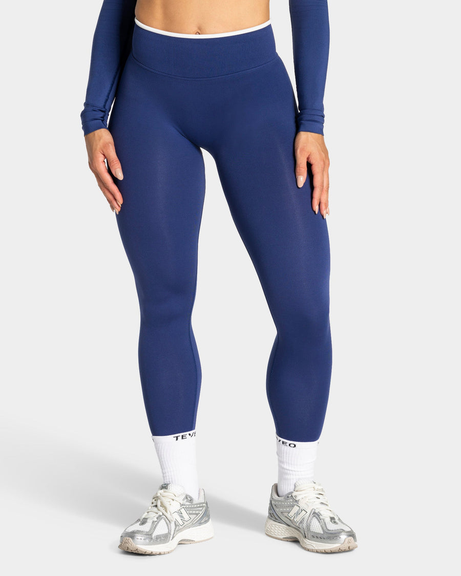 Legging Contrastline « indigo »