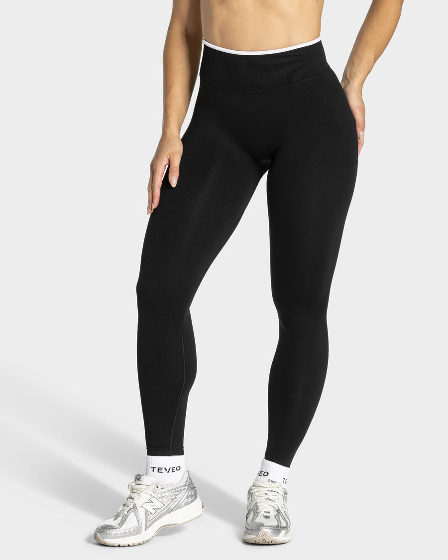 Legging Contrastline « noir »