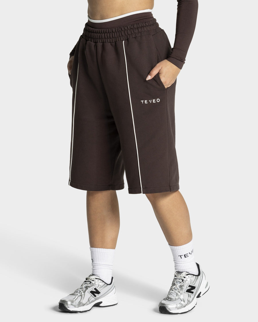 Jort oversize Contrastline « Espresso »