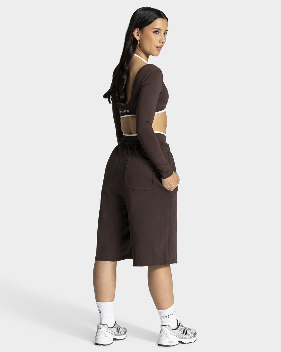Jort oversize Contrastline « Espresso »