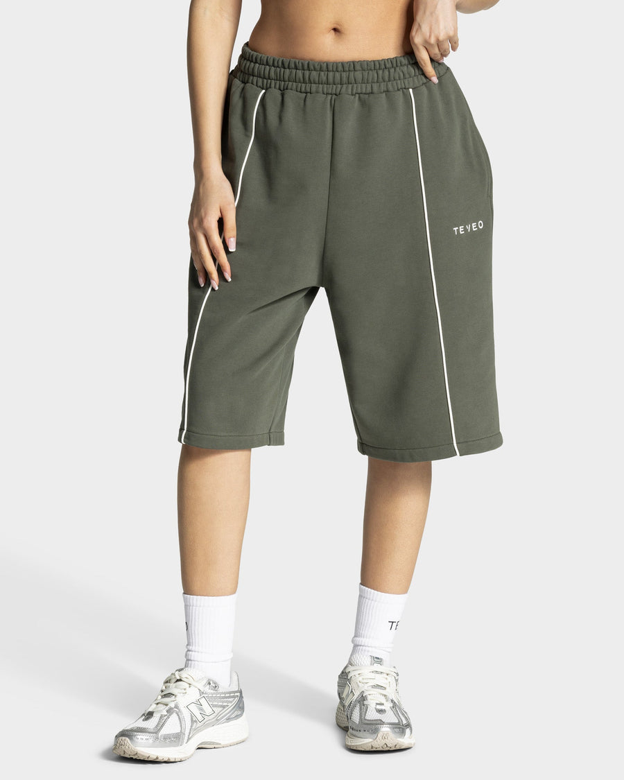 Jort oversize Contrastline « kaki »