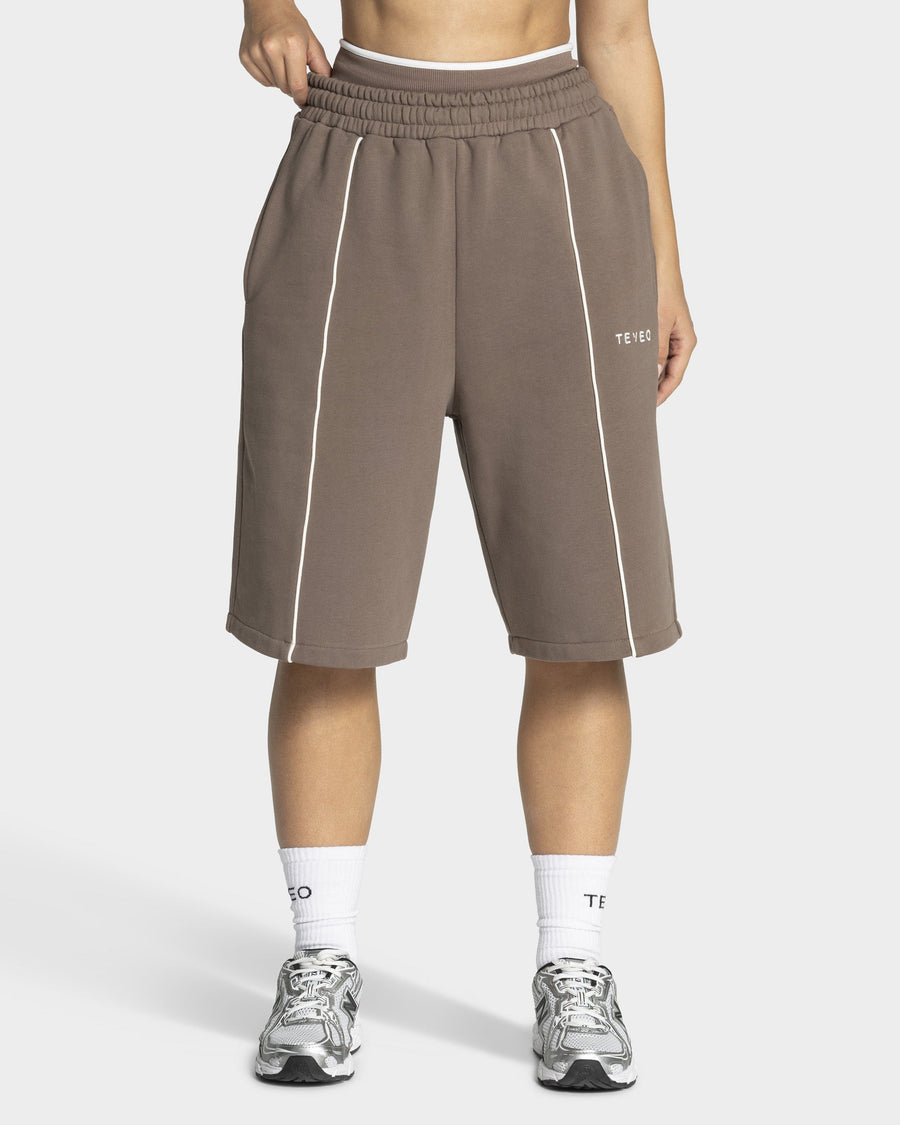 Jort oversize Contrastline « moka »