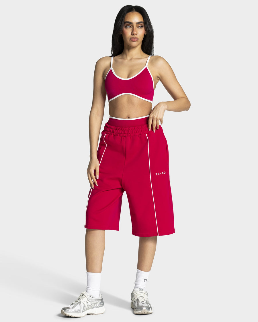 Jort oversize Contrastline « Raspberry »
