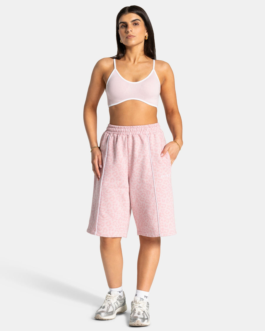 Jort oversize Contrastline « Léopard rose »