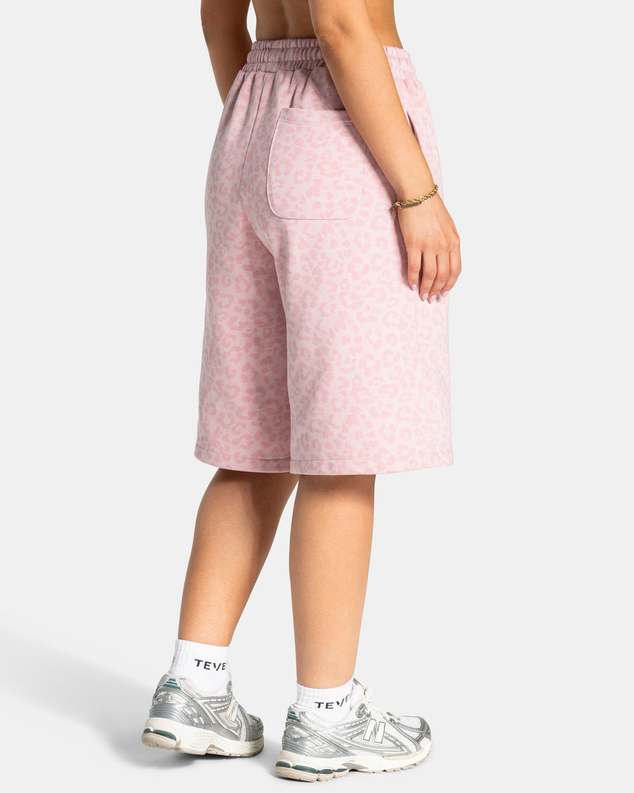 Jort oversize Contrastline « Léopard rose »