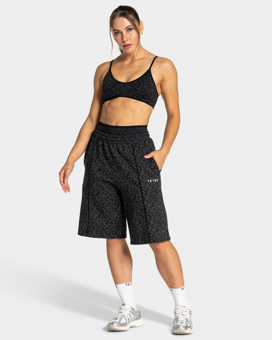 Jort oversize Contrastline « Léopard noir »