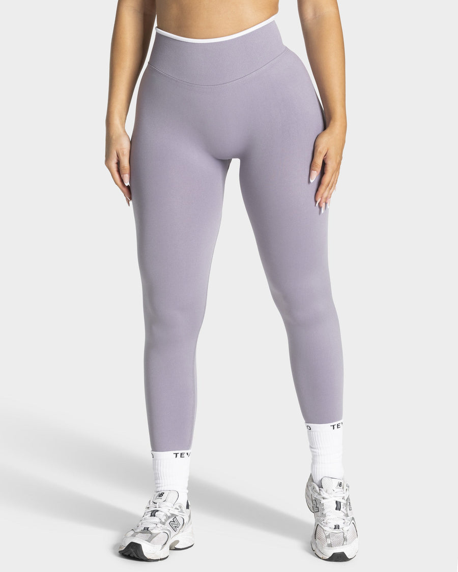 Legging Sculpt Scrunch Contrastline « Lavande »