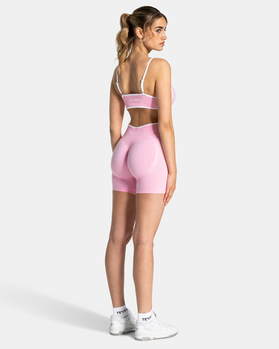 Short Sculpt Scrunch Contrastline « True Pink »