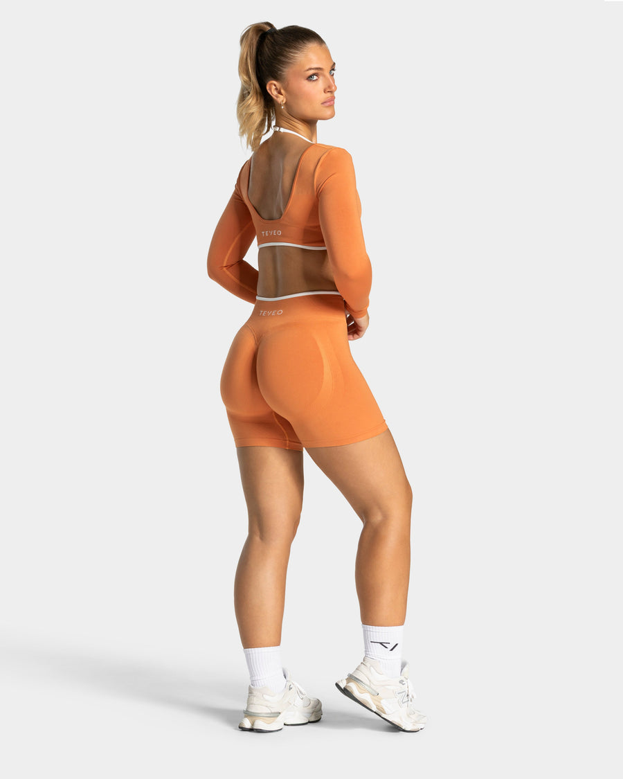 Short Sculpt Scrunch Contrastline « Pumpkin Spice »