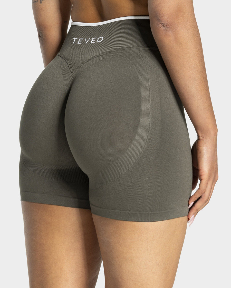 Short Contrastline « kaki »