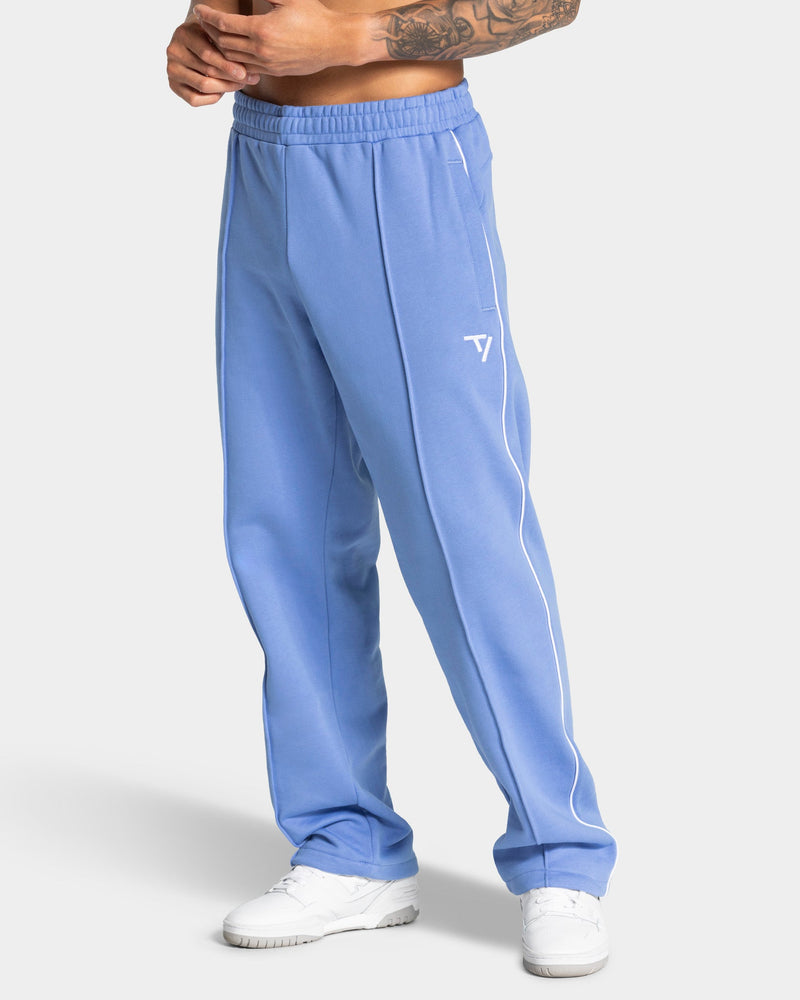 Pantalon de jogging Straight Leg Contrastline « Azure »