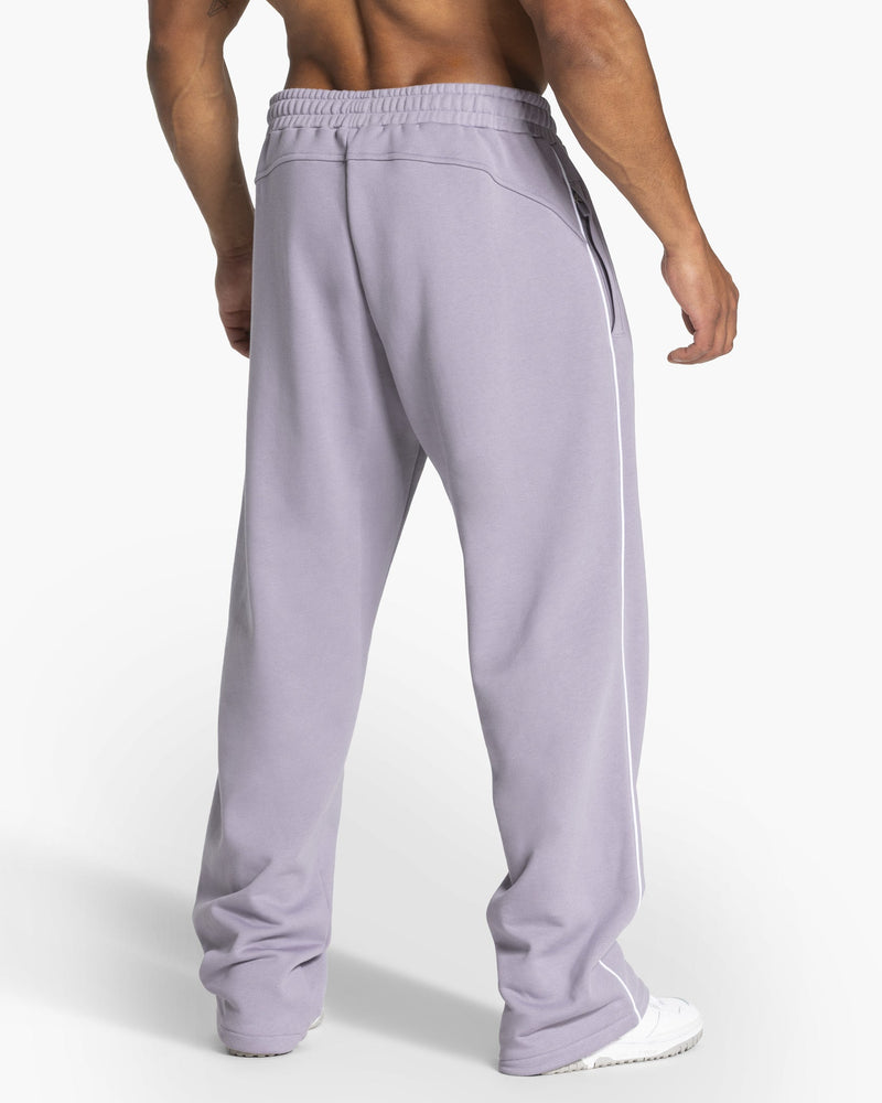 Pantalon de jogging Straight Leg Contrastline « Lavande »