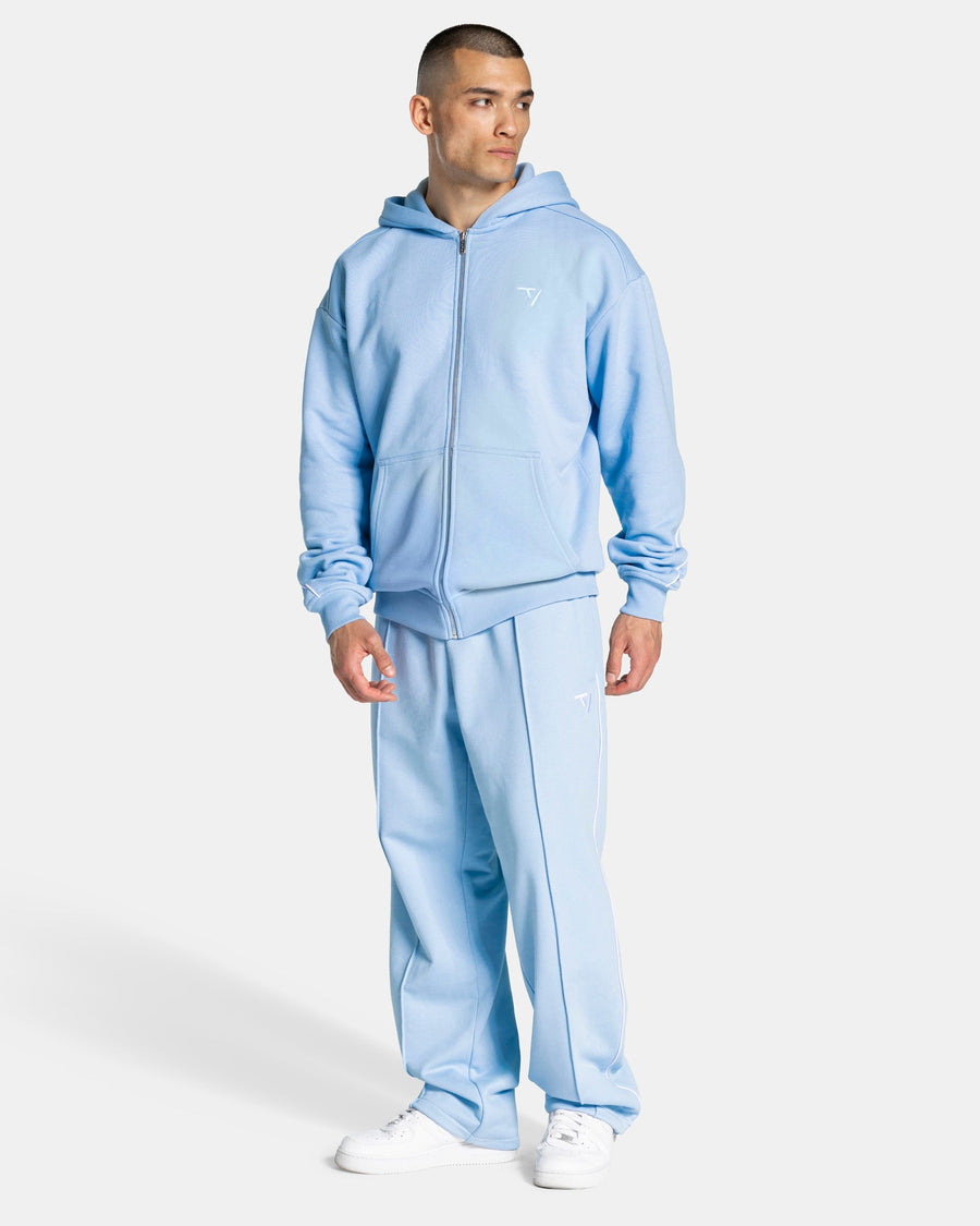Veste de sport zippée Contrastline « bleu layette »