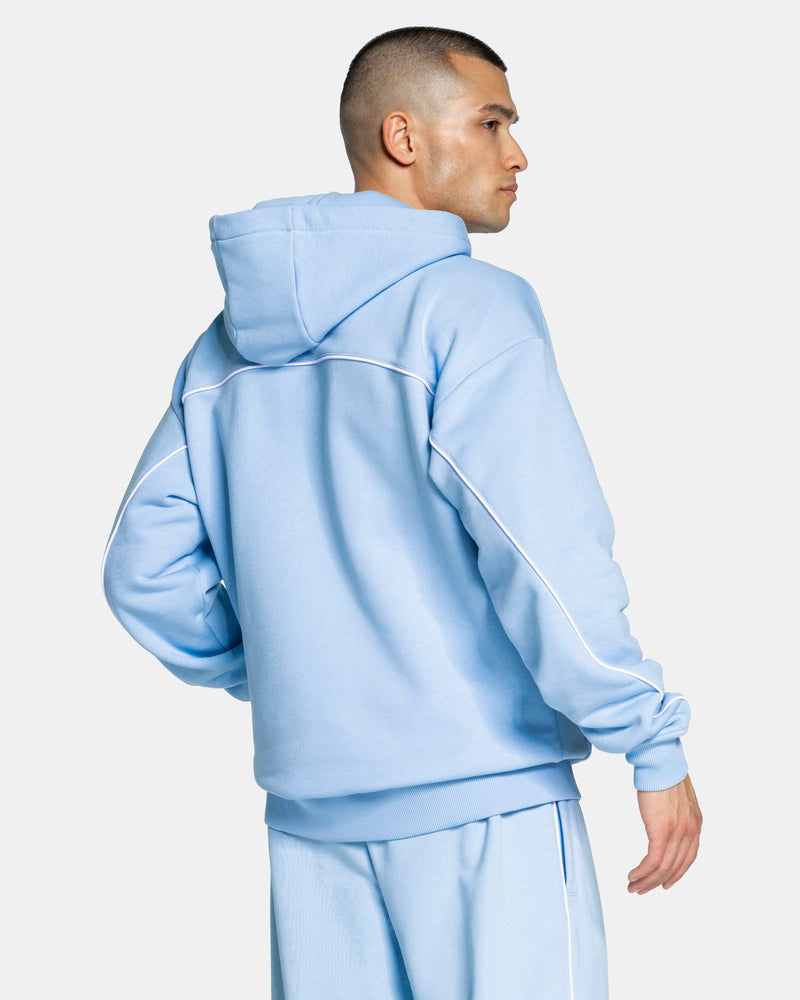 Veste de sport zippée Contrastline « bleu layette »